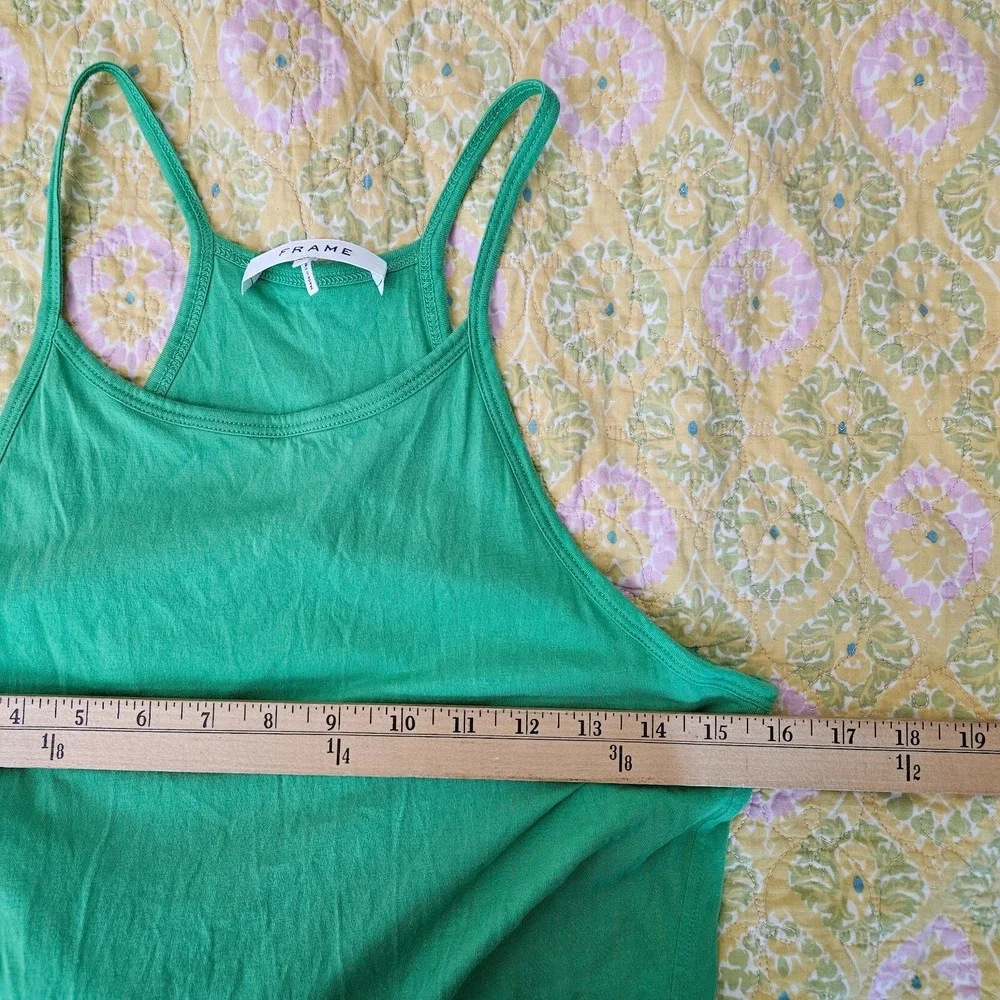 Frame Women's Pima Cotton Stretch Jersey Midi Tank Top Dress Size M